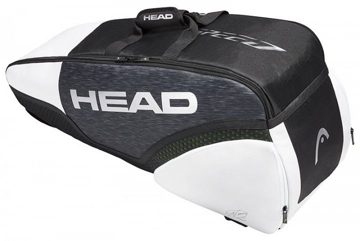 Head Djokovic 6R Combi Black White